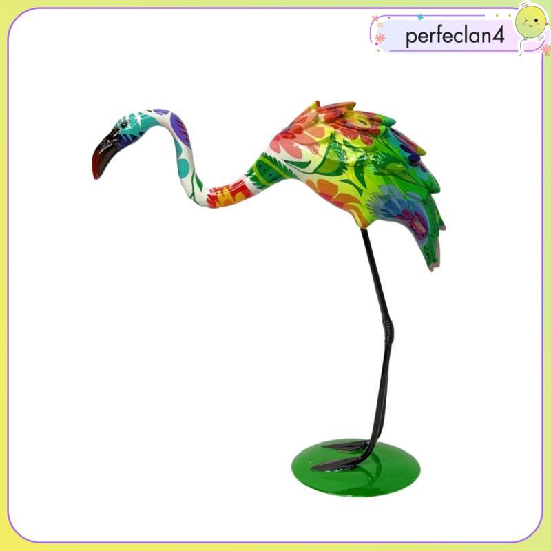 Điêu khắc Flamingo với đế phẳng đứng Flamingo Đỏ