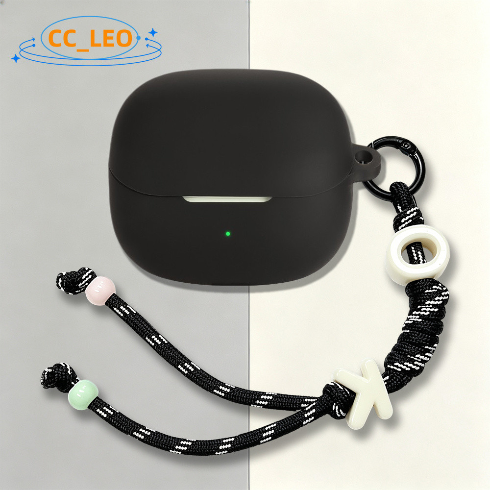 Suitable for Baseus Bass BP1 Pro Case Soft Silicone Case Cute OK Lanyard Baseus Bass EP10 Pro Shockp