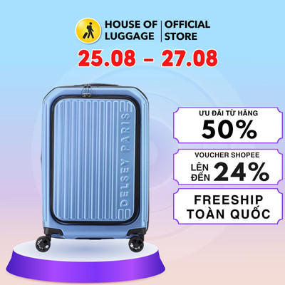 Vali kéo du lịch Securitime F/O DELSEY PHÁP sản phẩm chính hãng bảo hành quốc tế
