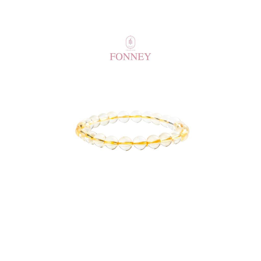 Vòng tay đá Citrine Amber Fonney-Citrine