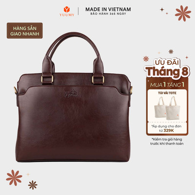 Cặp Công Sở Yuumy (Thời trang nữ đi làm cỡ lớn - Cặp da CAYM02) Bagsmart