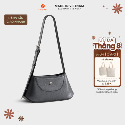 Túi Yuumy (Thời trang nữ nhấn viền trang trí - Túi đeo vai da Seasand YN300)