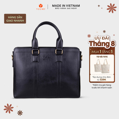 Cặp Công Sở Yuumy (Thời trang nam đi làm cỡ lớn - Cặp da CAYM01)