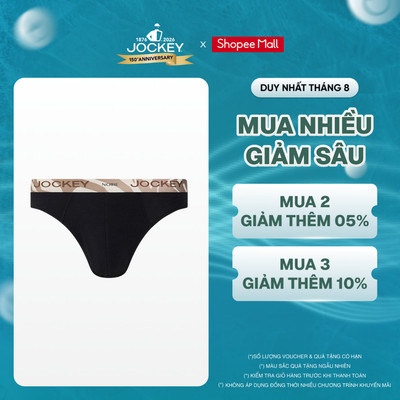 Quần Lót Nam Dáng Brief Lưng Thun In Jockey Noire - J4121