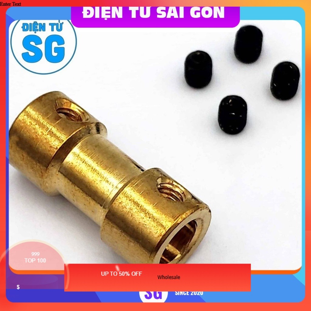 Khớp nối trục 3mm-6mm 5mm-5mm 6mm-6mm 4mm-6mm 3mm-5mm 4mm-4mm 4mm-5mm 2mm-4mm 2mm-5mm 6mm-8mm (Tùy c