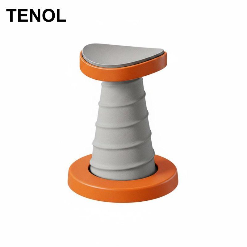 TENOL Tự động Rebound Push Up Stand Ergonomic Grips Coil Push Up Board Orange
