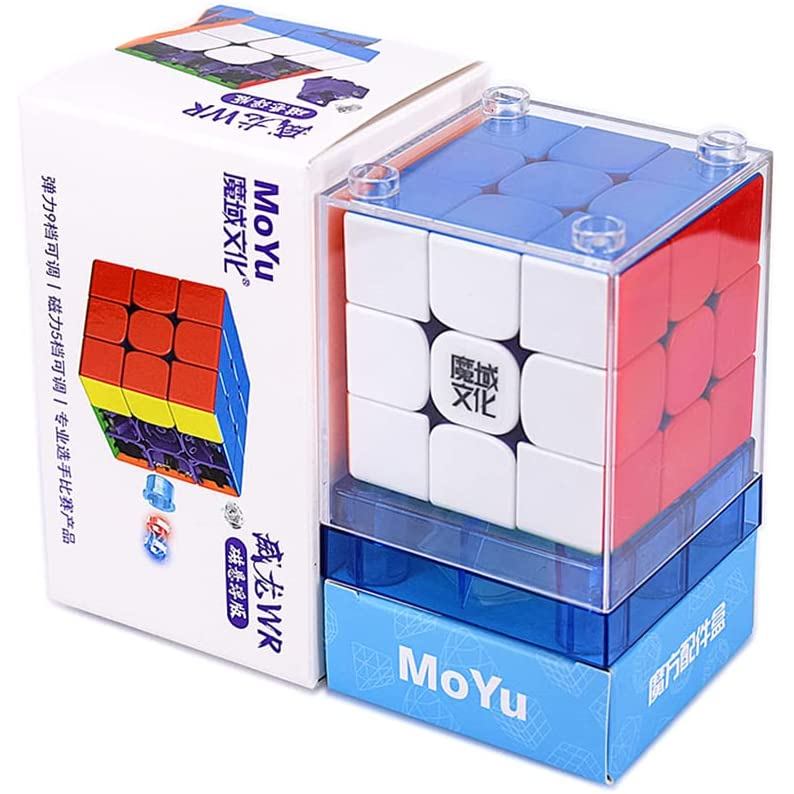 Moyu Mới Stickerless Cubes Weilong WRM 2021 Maglev Speed Cube Đồ chơi từ tính giáo dục