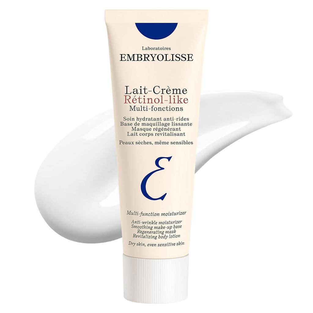 Kem lót trang điểm & dưỡng ẩm mặt chống lão hóa Embryolisse Lait-Crème Retinol thay thế cho bình thư