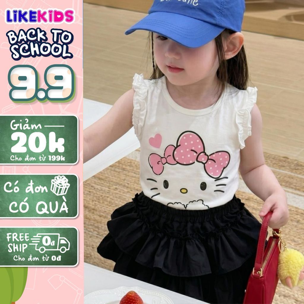 ÁO BA LỖ cho bé hoạ tiết dễ thương LikeKids M10