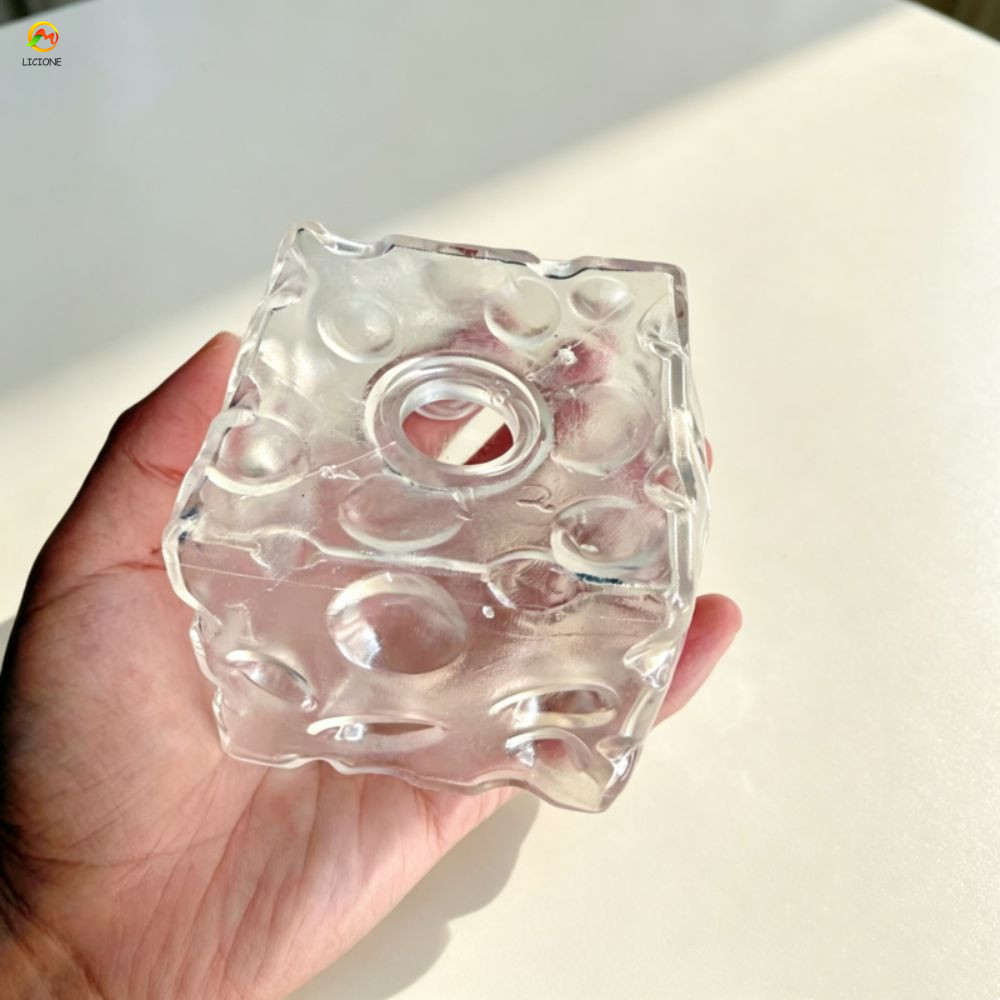 ECHOG DIY Empty Ball Skin, Cheese Transparent DIY Pressure Ball Kit, Clear Slow Rebound Linh hoạt TP