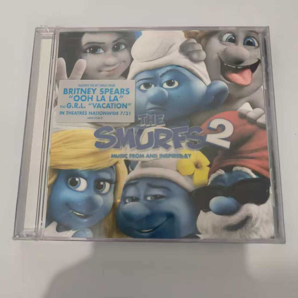 B154 The Smurfs 2 Âm nhạc lấy cảm hứng từ CD Soundtrack feat Britney Spears Ooh La Sealed D0101