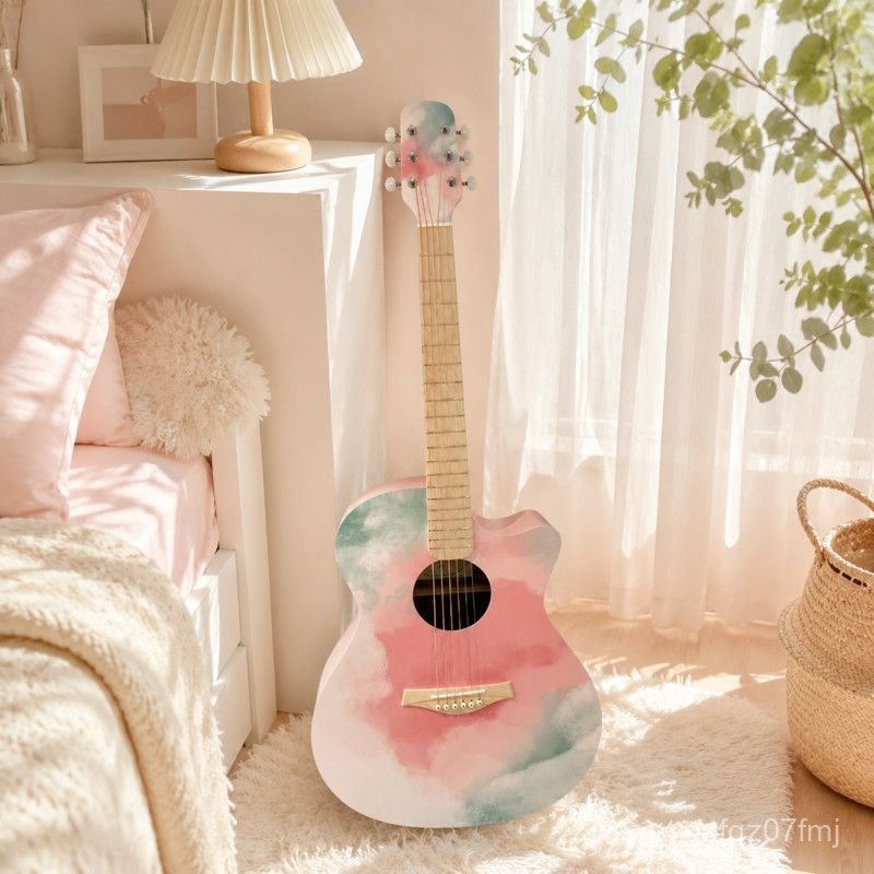 Đàn guitar acoustic ROSEN G11 41 inch gỗ nguyên tấm, cho người mới, âm thanh hay, bền đẹp, giao nhan
