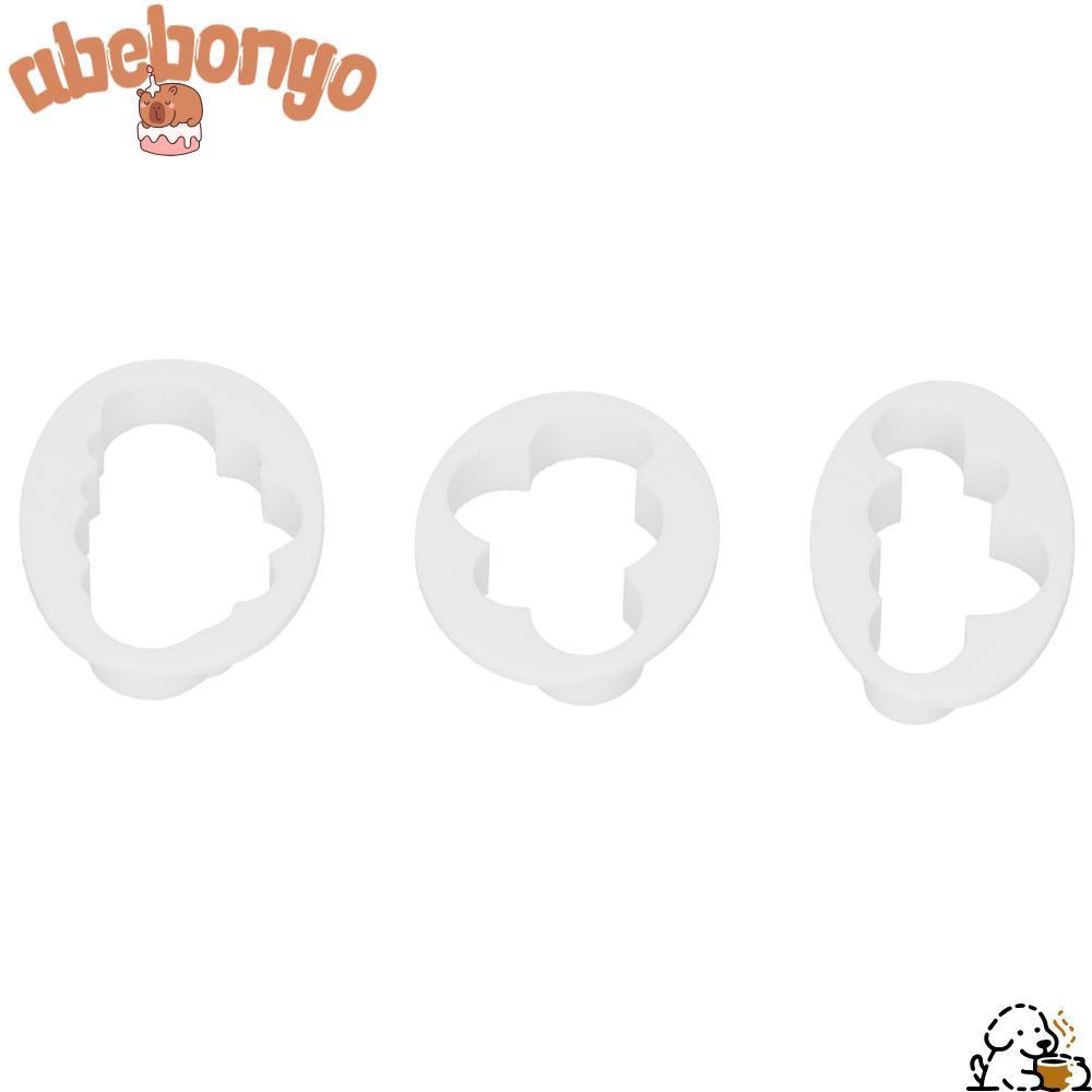 ABEBONGOTF 10 Chiếc Clouds Cookie Cutter, PP Raised Cutter Walls Bộ Cắt Cookie, DIY Clouds Shape Hìn