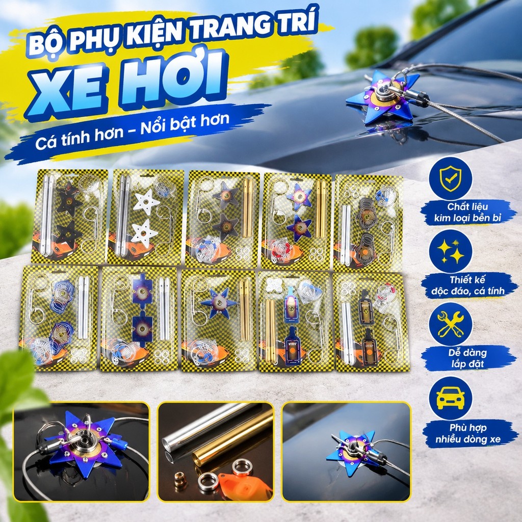 ITSOK OMP TITANIUM BLUE BONNET HOOD PIN LOCK myvi bezza wira axia city vios dmax revo triton axia al