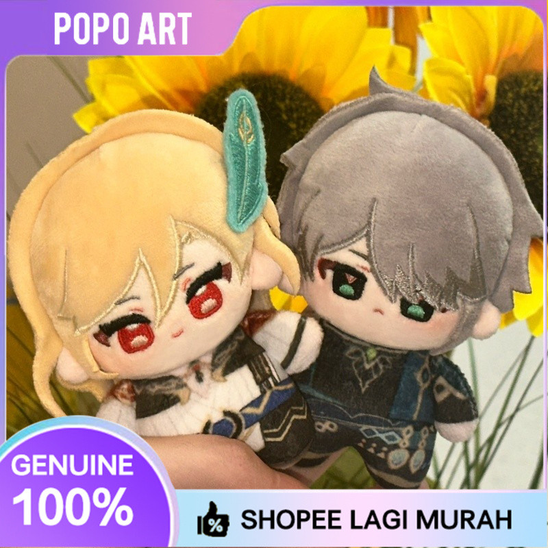 POPOART Genshin Impact Sumeru 10cm Nunu Body Cotton Doll Alhaitham Kaveh Cyno Tighnari Con rối tay s