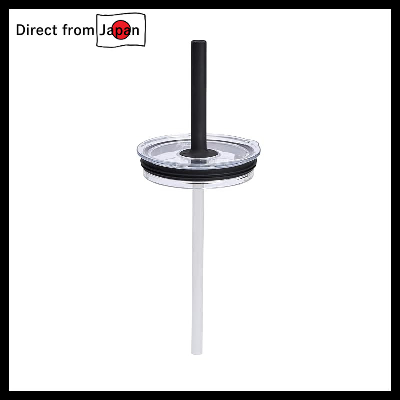 Hydro Flask Tumbler Replacement Press-In Straw Lid, Clear, Medium/Large, Saturated Polyester Resin