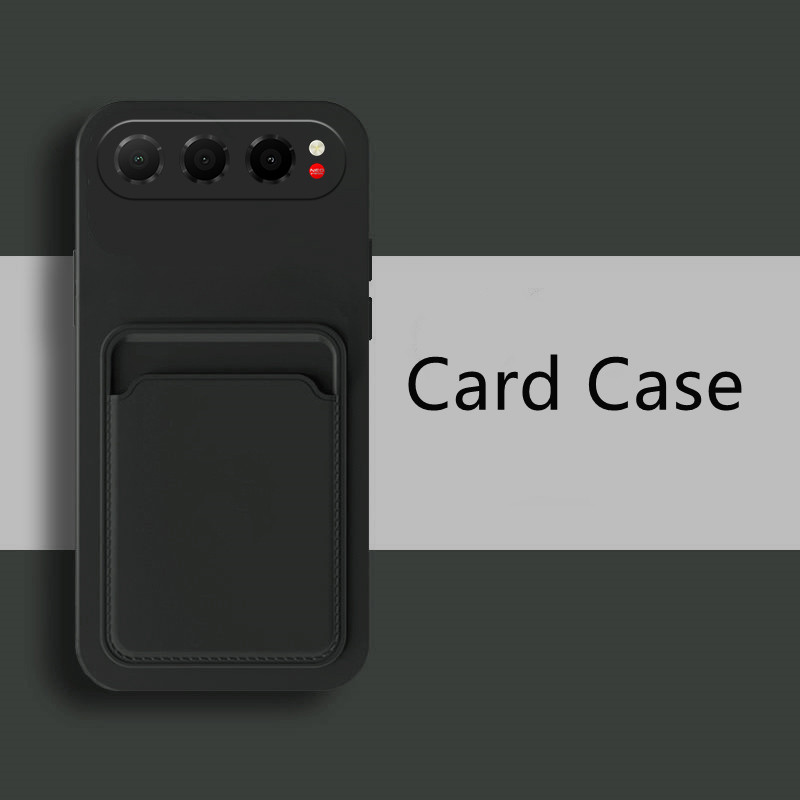 Ốp điện thoại ZTE Nubia Air Soft Card Holder Khe cắm Ví silicon Ốp lưng ZTE Nubia Air Case