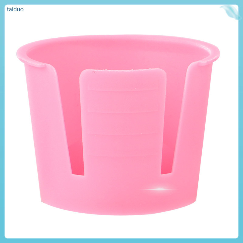 🍽️ 50PCS Pink Plastic Mixing Bowls for Dental Clinic, Convenient and User-Friendly