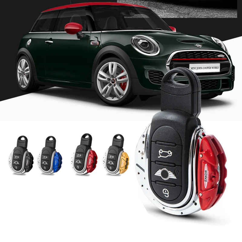 JCW Chìa Khóa Ô Tô Cho Mini Cooper Chìa Khóa Chìa Khóa Móc Khóa Cho Mini Cooper F55 F56 F57 F54 F60 