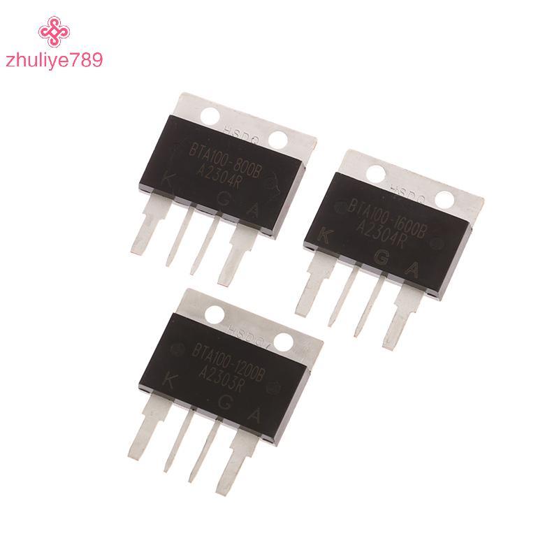 < zhuliye789 > 1PC BTA100 800B 1200B 1600B 100A 800V 1200V 1600V BTA100-800B BTA100-1200B BTA100-160