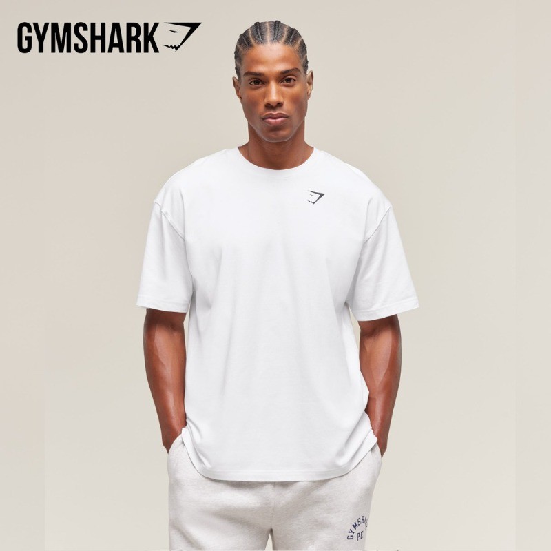 Bán chạy Áo thun nam Gymshark Essential dáng Oversized, phù hợp tập thể thao
