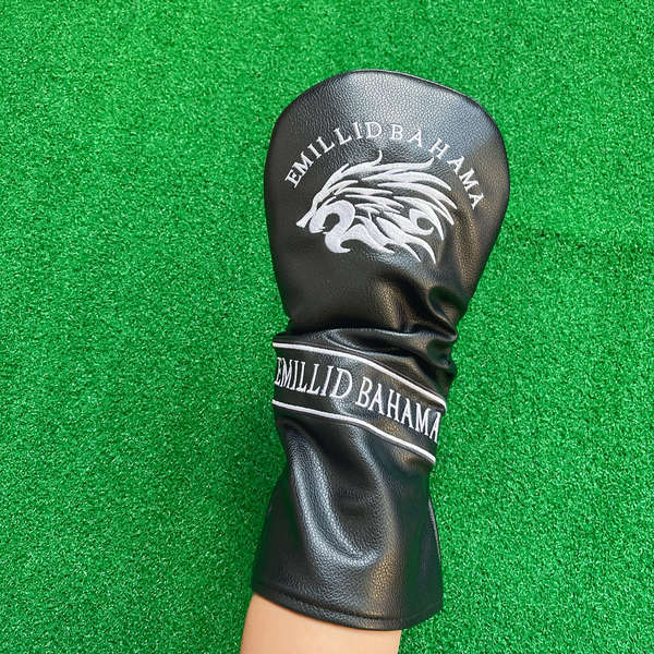 Vỏ bảo vệ câu lạc bộ Golf Vỏ bảo vệ Lion Head White Teeth Golf Club No. 1 Vỏ Gỗ Lái Xe Vỏ Gỗ Câu Lạc