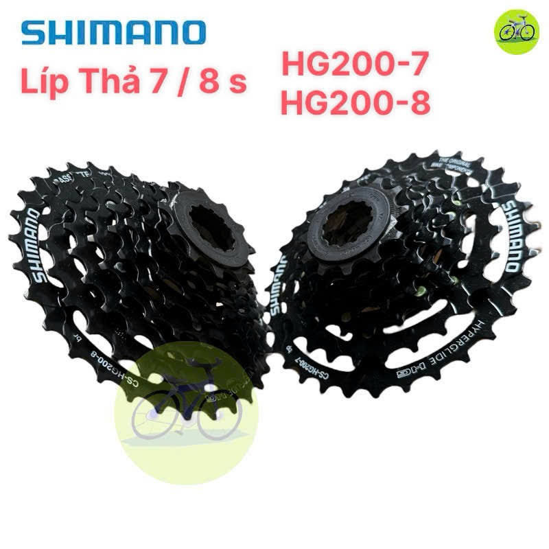 [HCM] Líp xe đạp thả 7,8 tầng 12-32T / Líp Thả CS-HG200-7 8