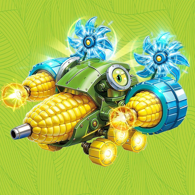 Tương thích với Lego Plants vs. Zombies Series Khối Xây Dựng Pháo Ngô Dưa Hấu Nhân Mã Cậu Bé Assemb