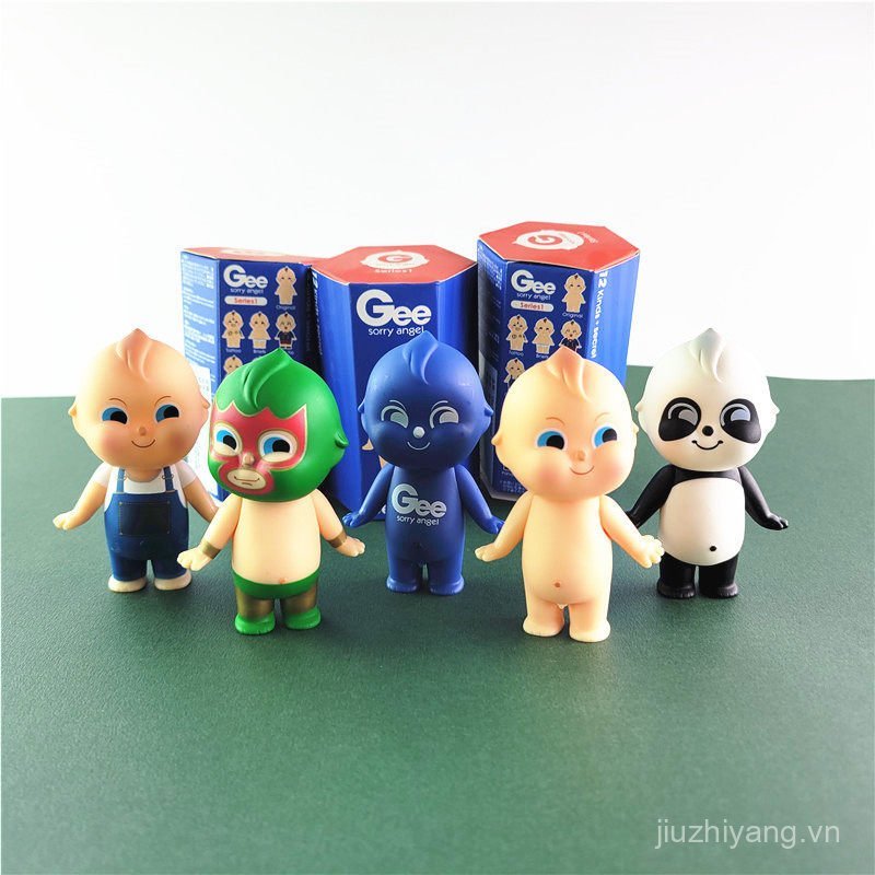 Sản phẩm mới Chính hãng G Xin lỗi Thiên thần Kewpie Búp bê thiên thần Prank Hộp bí ẩn Bộ sưu tập búp