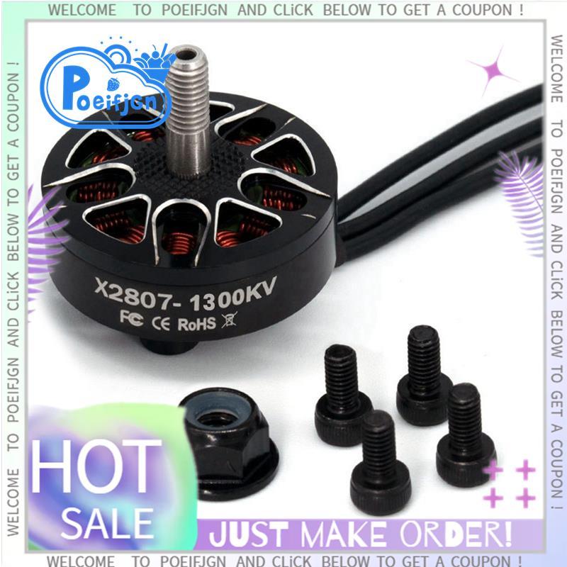 X2807 1300KV Động cơ không chổi than 2-6S Trục chịu lực 4mm cho máy bay không người lái đi ngang tầm