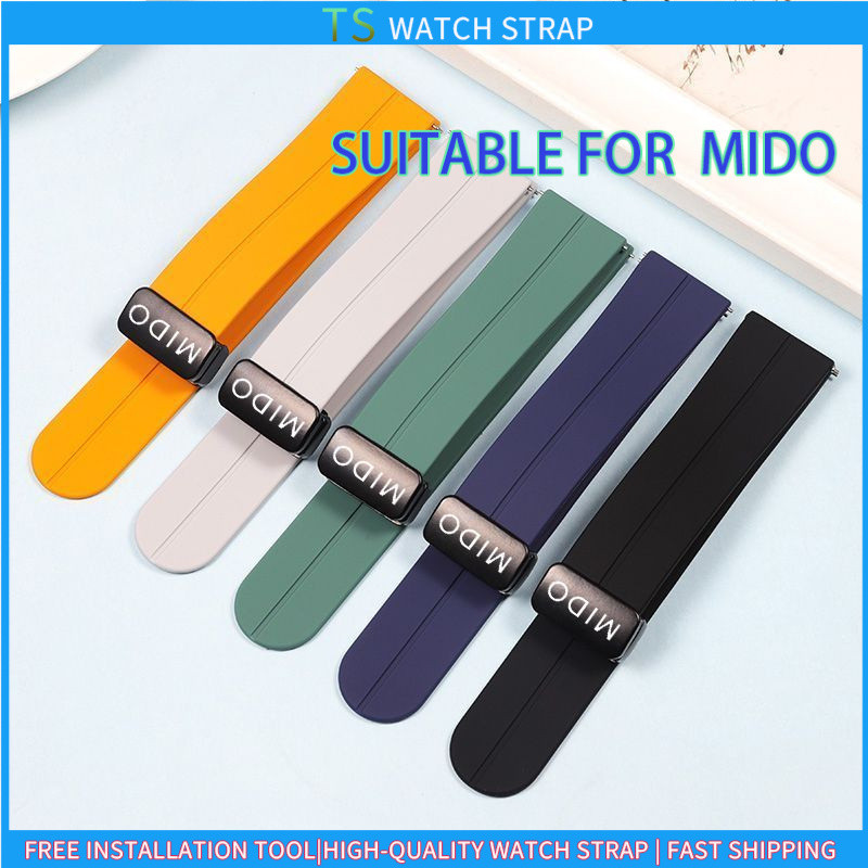 Áp dụng cho MIDO Men Multifort, Commander, Baroncelli, Navigator, Diver Watch, Dây đeo đồng hồ thay 