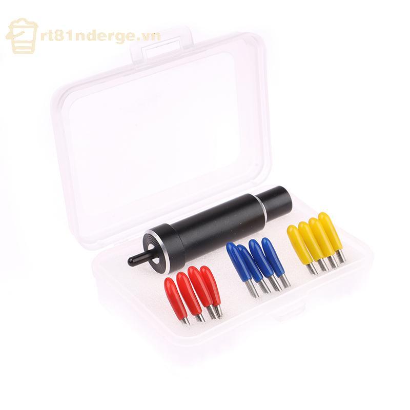 GE 1 Giá Đỡ Và 12 Chiếc Deep Point de Vinyl Cutter Cho Cricut Maker 3 / Cricut Explore 3 / Explore A