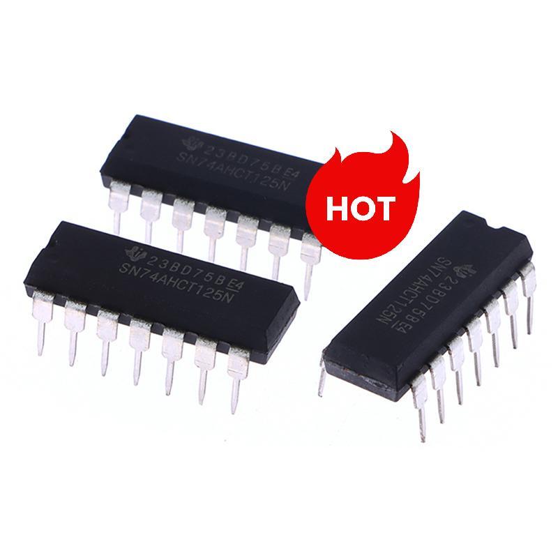 5 Cái / lốc SN74AHCT125N 74AHCT125 74AHCT125N Chip Logic DIP-14 In-line