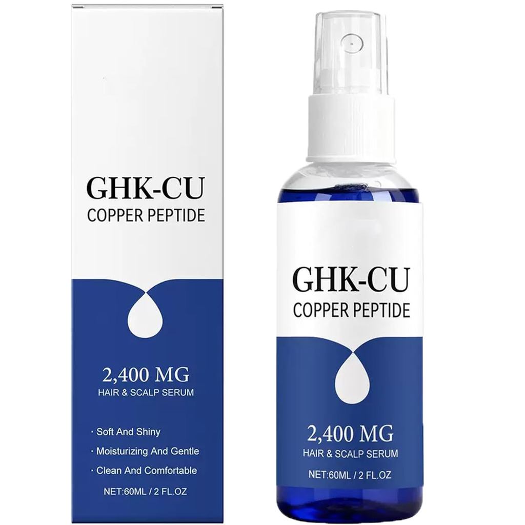 Ghk-CuCperPeptideSerSpray, Ghk-CuCperPeptideHairGrowthSerforWomen & Men, HairCareforStness & Shine, 