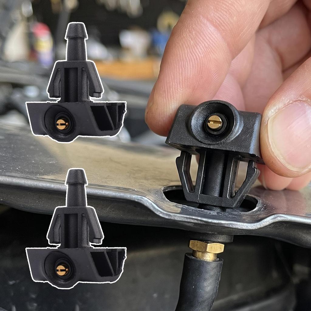 Vòi phun rửa kính chắn gió OE 28932-9U000 - Máy phun phản lực chống ăn mòn - Phụ kiện thay thế DIY 1