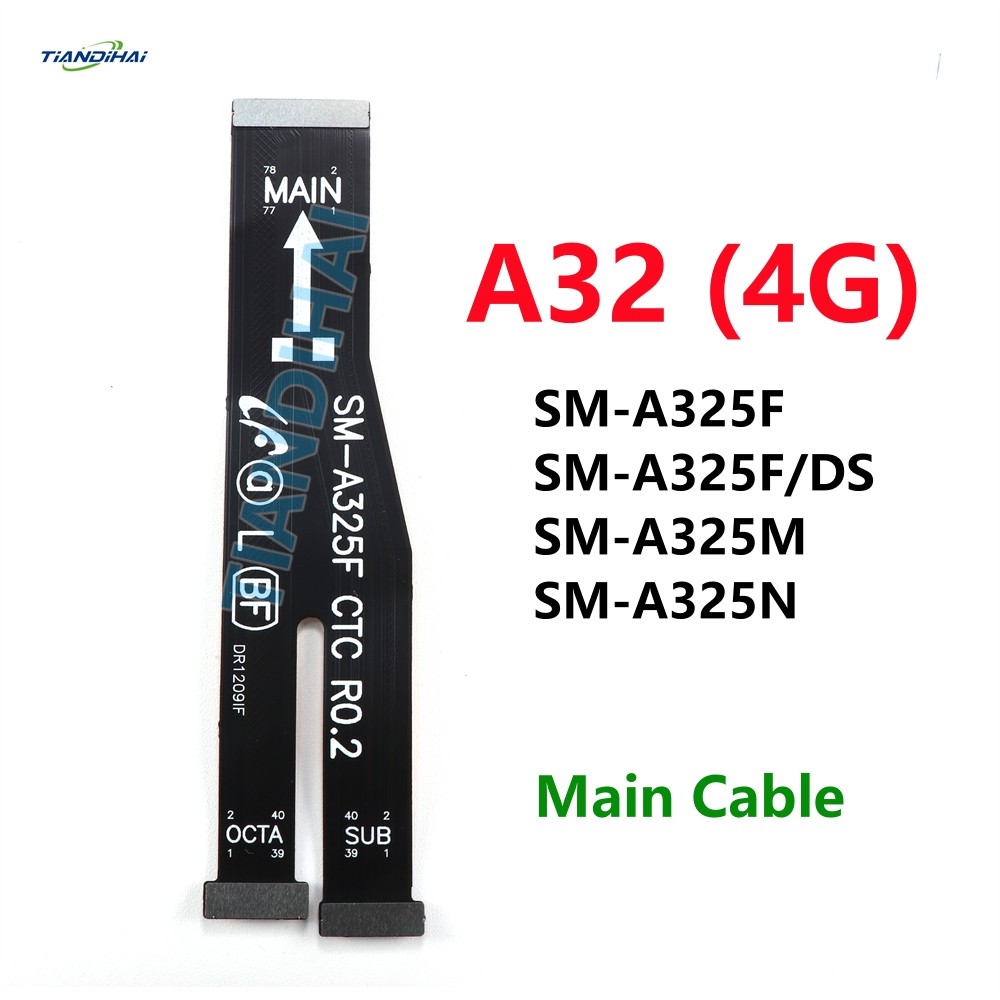 Dành Cho Samsung Galaxy A32 4G A325F A325F / DS A325M A325 Chính SUB Cáp Sạc Ban Kết Nối USB Bo Mạch