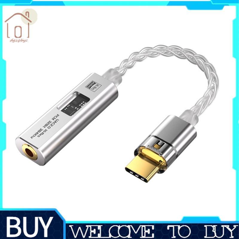 Bộ chuyển đổi giắc cắm USB Type C sang 3,5 mm Bộ khuếch đại âm thanh HiFi CX31993 MAX97220