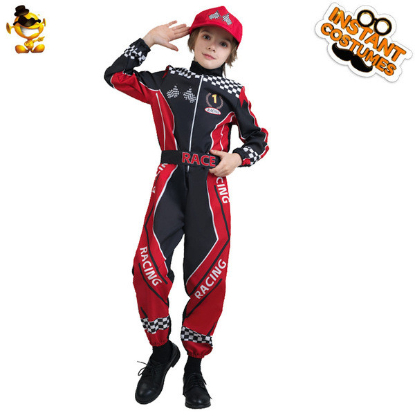 Trẻ Em Racer Trang Phục Trình Diễn Sân Khấu Trang Phục Trình Diễn Tiệc Trang Phục Halloween Racer Tr
