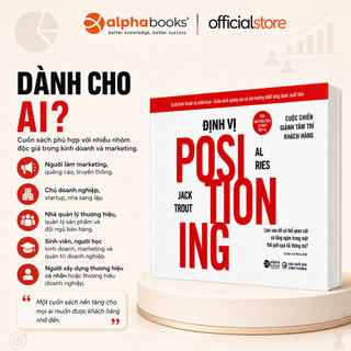 Sách - Định Vị Positioning (Tái Bản Mới Nhất) (Alpha Books)