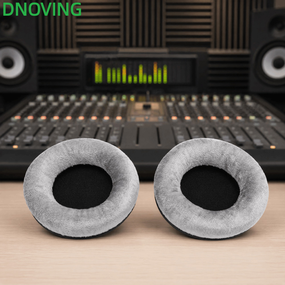 DNOVING 2 Miếng đệm tai cách ly tiếng ồn, Miếng đệm tai thay thế nhung 100mm, đệm tai mềm mại và tho