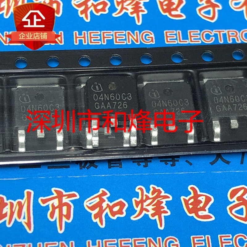 10 Cái 04N60C3 SPD04N60C3 TO-252 650V 4.5A Bộ ba đài phát thanh