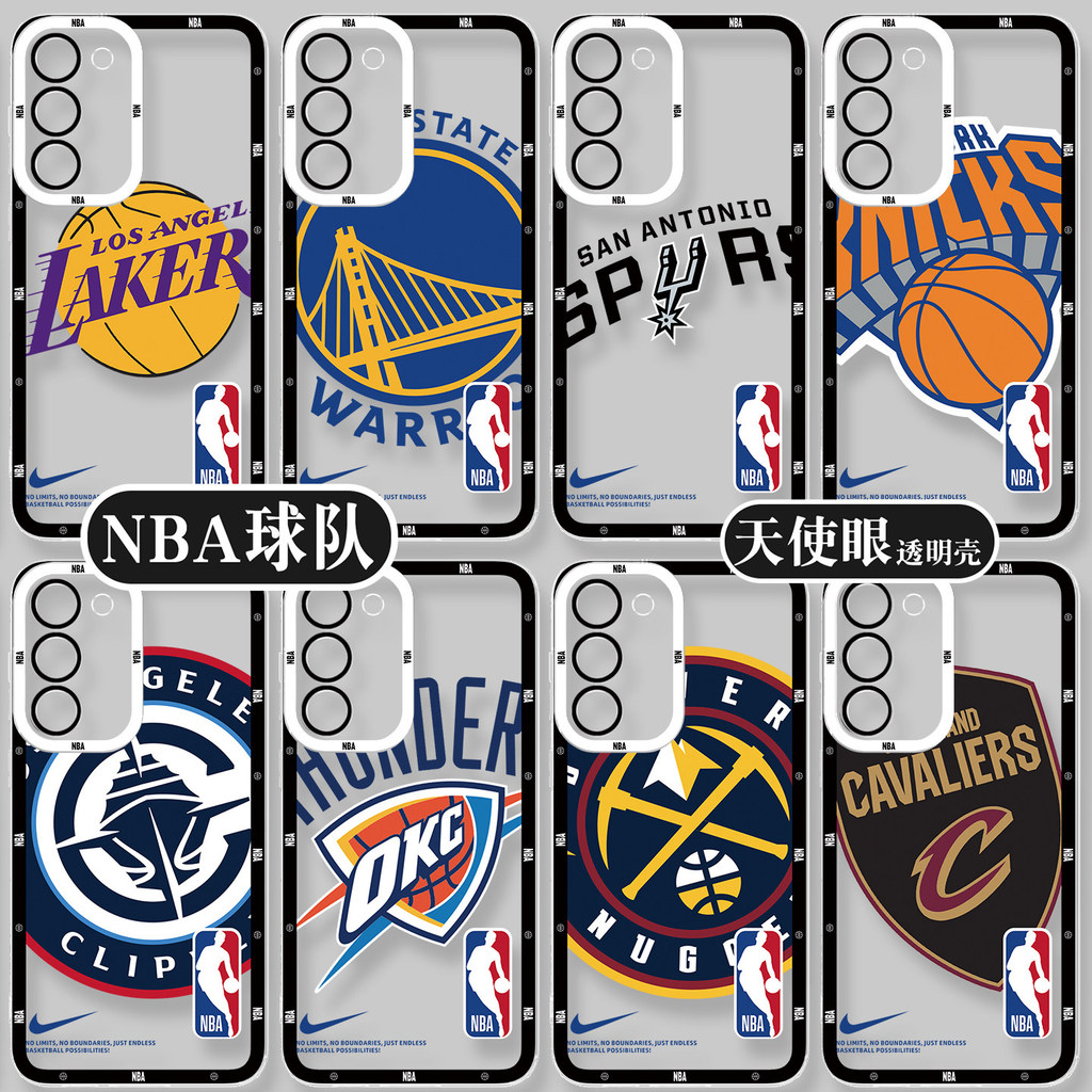 Ốp điện thoại NBA Team Galaxy Samsung S25 S26ultra Thích hợp cho S23 Basketball A57 Jersey S24 Laker
