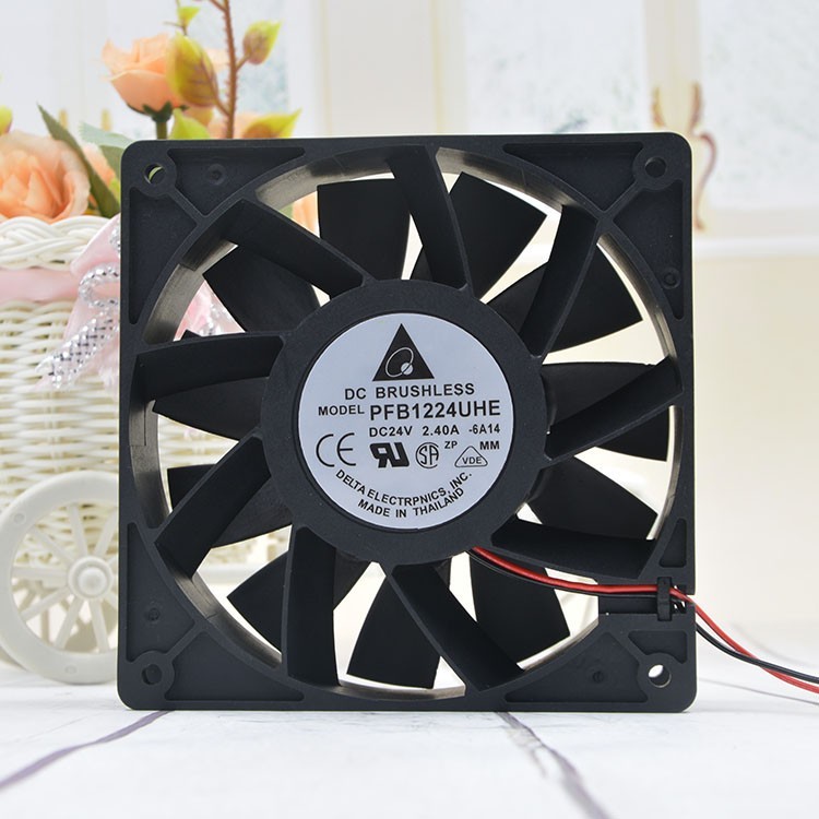 Quạt bạo lực biến tần Delta PFB1224UHE 12038 24V 2.40 A 12CM ABB 45kw