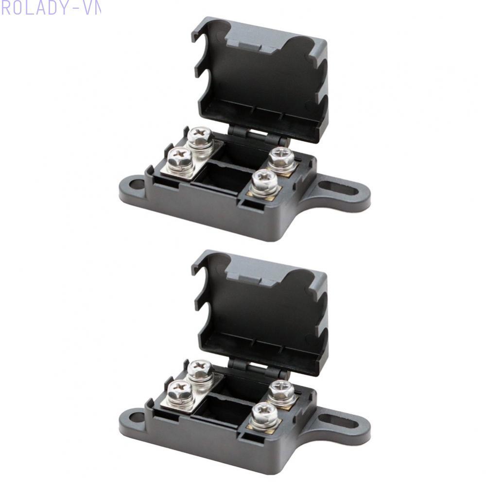 #ROYALLADY#2pcs Dual-Circuit Waterproof Fuse Box For Automobiles,For Electrical Connections