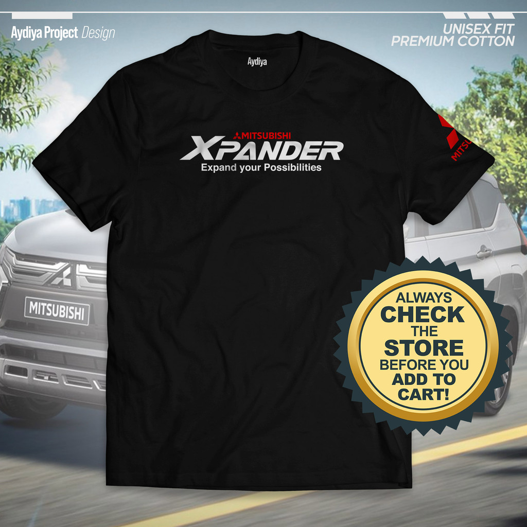 Áo thun đơn giản Mitsubishi Xpander