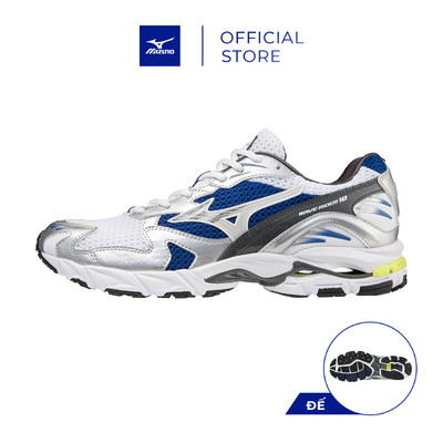 Giày thể thao UNISEX WAVE RIDER 10 - Xám Trắng - D1GA210406