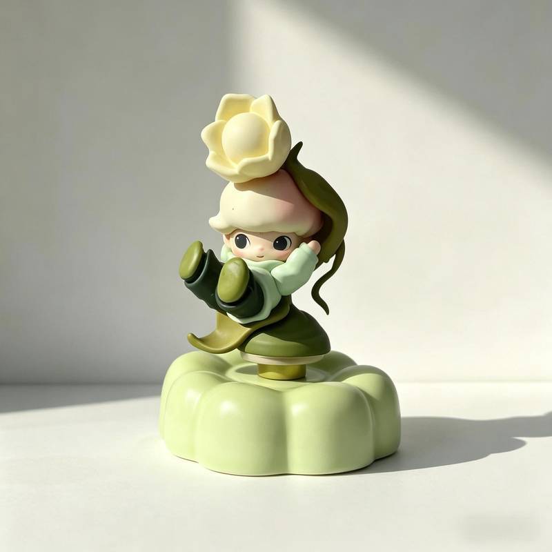 Ceramic Rotary Table Cute Grain Ornaments Bedroom Desktop Decorative Accessories Creative New Gift F