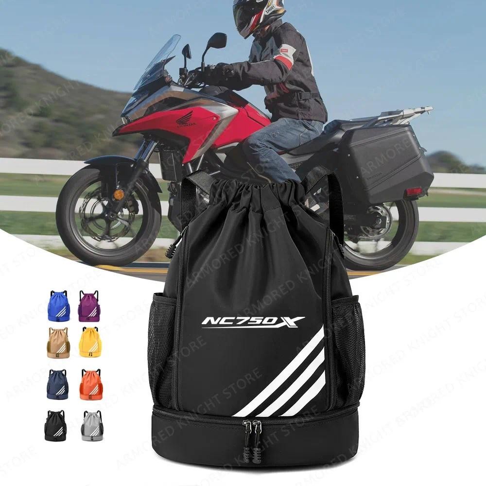 Dành Cho Xe Honda Nc750 Nc750x Nc 750 X 750X Xe Máy Ba Lô Xe Đạp Chống Thấm Nước Túi Du Lịch