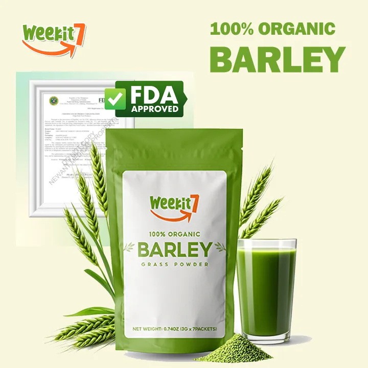 [Hàng có sẵn] Bột cỏ lúa mì BARLEY Seedling Green Juice Powder BARLEY Grass Powder Hàng có sẵn WJG