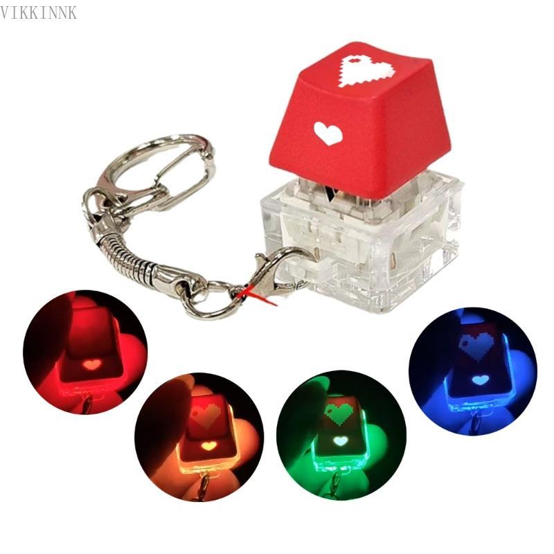 VIKK Bàn phím cơ Key Cap Tester Giải nén Móc chìa khóa giải trí